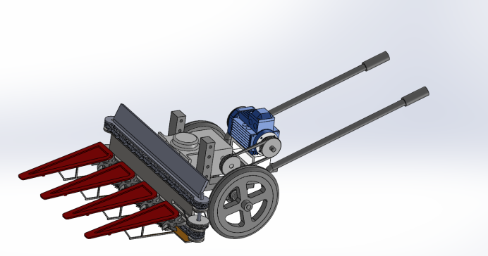 牧草收割机设计含SW三维图 1190002